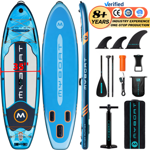 โรงงานผลิตโดยตรง PF OEM บอร์ดยืนพายแบบเป่าลมขนาด 10'6'' รุ่น Extra Wide สำหรับเล่นเซิร์ฟ รุ่น MY07/5 รับผลิตตามแบบ OEM - Product Image 1
