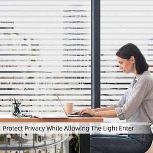 <span class=keywords><strong>Film</strong></span> de protection de fenêtre Qualsen anti-éblouissement, adhésif électrostatique, <span class=keywords><strong>opaque</strong></span>, rayures givrées, protection de la vie privée, blocage UV/IR à 90%, garantie 5 ans - Product Image 4