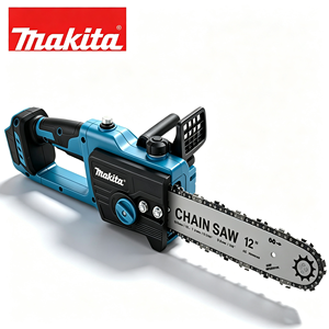 Scie <span class=keywords><strong>à</strong></span> chaîne sans fil <span class=keywords><strong>Makita</strong></span> 18V <span class=keywords><strong>à</strong></span> batterie lithium, faible bruit, pour l'élagage des arbres, la coupe et la débroussaillage - Product Image 1