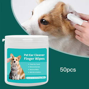 Toallitas para limpiar los ojos y las orejas de las mascotas, 50 Uds. Por barril, toallitas naturales para perros, elimina <span class=keywords><strong>la</strong></span> suciedad, toallitas ultrasuaves de agua pura - Product Image 4