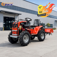 Livraison gratuite Tracteur Euro 5 CE EPA Moteur diesel Machines agricoles Tracteurs agricoles 4 roues motrices