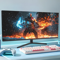 Moniteur de Jeu Incurvé WQHD 144Hz 27/34 Pouces en Vente Chaude d'Usine Originale, Écran PC d'Affichage pour Ordinateur de Bureau