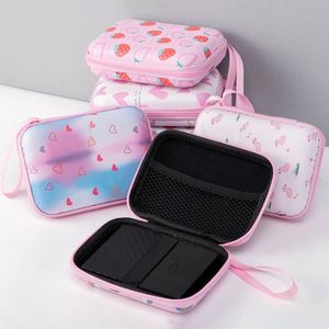 Étui de rangement numérique 3C en EVA avec impression de logo personnalisé, étanche, pour écouteurs, chargeur, batterie externe - Product Image 1