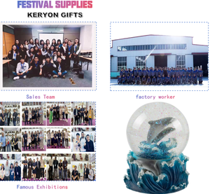 ลูกโลกน้ำรูปโลมาสำหรับตกแต่งบ้านโต๊ะเล่นน้ำแบบกระโดดเล่นน้ำได้ - Product Image 6