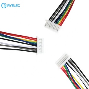 Personnalisation en usine – Connecteur femelle JST SH 10 broches à pas de 1,0 mm, double extrémité, faisceau de câbles 1571 28AWG - Product Image 1