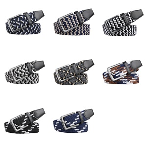 Custom Fashion Sport Fabric <strong>Belts</strong> Men's Stretch Woven <strong>Belt</strong> Golf <strong>Belts</strong> - Product Image 5