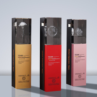 Trofeo de Fusión de Metal y Cristal Personalizado - Premio Corporativo de Alta Gama para Reconocimiento a Personal Destacado con Diseño Gratuito