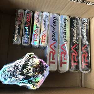 UV In Ấn Thương Hiệu In Logo Riêng Của Bạn Hologram Nhãn Tùy Chỉnh Holographic Giống Hình Hột Đậu Long Lanh Dán - Product Image 2