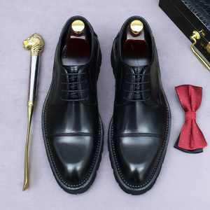 <span class=keywords><strong>Scarpe</strong></span> <span class=keywords><strong>da</strong></span> Uomo con Suola Spessa Slip-On Autunnali Eleganti per Completo <span class=keywords><strong>da</strong></span> Ufficio con Rialzo Triplo Casual per Sposo e Matrimonio - Product Image 3