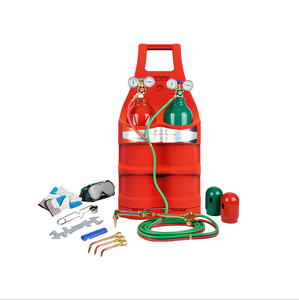 Uweld-tanque de soldadura de corte de gas, doble bolsa portátil de 8L, oxígeno, acetileno, Oxy - Product Image 2