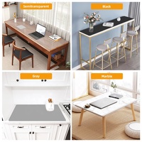 Tapis de protection de comptoir en silicone extra large Tapis en silicone polyvalent pour comptoir de cuisine Tapis de protection de bureau antidérapant et résistant à la chaleur