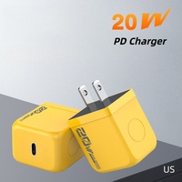 Adaptador de Carga Rápida Original PD de 20W para iPhone 17 16 15 14 13 Pro Max, Puerto USB-C, Cargador Rápido Tipo-C
