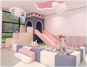 <span class=keywords><strong>Mini</strong></span> équipement de terrain de jeu intérieur pour enfants et bébés - Product Image 3