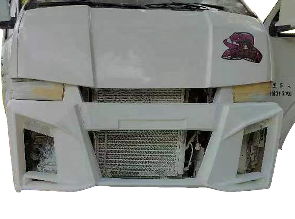 ハイエースコミューター2005-18 Kitz-レーシングフロントバンパー