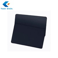 Cartes d'identité et badges d'hôtel d'affaires personnalisables étanches de taille de crédit standard en PVC noir CR80