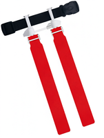 Ceinture de football XXBEAST réglable en nylon côtelé de couleur unie avec boucle à air, à dégagement rapide, pour l'entraînement, les jeux d'équipe et les activités quotidiennes en extérieur