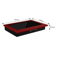 Revêtement de poudre de découpe laser de boîtier de tablette PC de personnalisation de tôle