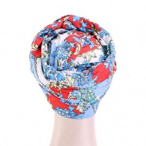 Wholesale Custom Logo African Style Long Tube Head <b>Wrap</b> Hats Nigerian Autumn Print Muslim Scarf Turban 3D Embroidery Common - Product Image 2