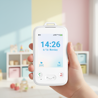 HC07 Tarjeta de Identificación Inteligente para Estudiantes con IA, Rastreador GPS 4G LTE, Pantalla a Color Grande de 2.83 Pulgadas, Alerta de Emergencia SOS para Seguridad Escolar