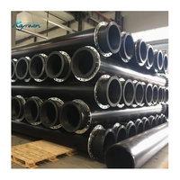 Tuyaux d'eau en PEHD noirs PE100 PN6 PN8 PN10 PN12.5 PN16 PN20 SDR26 SDR21 SDR17 SDR13.6 SDR11 SDR9 DN20-DN1600