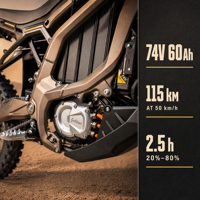 Moto électrique tout-terrain Surron Ultra Bee 2026 homologuée pour la route, édition noire, livraison rapide