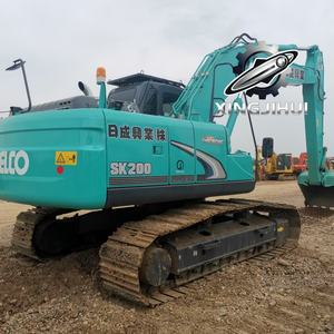 Kobelco 200-8 Used Excavator Original Japan Brand 20 Ton Rubber <b>Tracked</b> Large-Sized 2023 Model 1.0m Bucket Engine-Powered <b>Pump</b> - Product Image 3