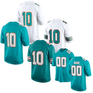 Wholesale The southern end of the Florida Peninsula 2023 Men NO.10 Tyreek Hill High quality embroidery Football jersey