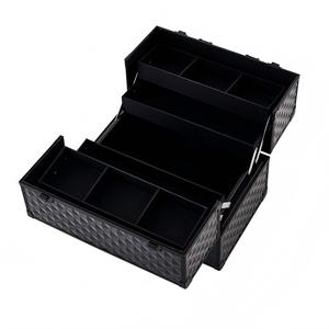 <span class=keywords><strong>Caja</strong></span> de lámpara cosmética de aluminio Estuche de transporte de peluquero de aluminio Estuche de <span class=keywords><strong>maquillaje</strong></span> Estuche de cosméticos de tocador pequeño Organizador - Product Image 5