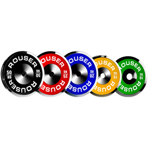 <span class=keywords><strong>Discos</strong></span> de Pesas de Acero <span class=keywords><strong>Calibrados</strong></span> Ultrafinos Rouser Fitness, Cromados y Electrochapados, para Levantamiento de Pesas en Gimnasio - Product Image 2