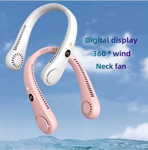 Ventilateur de cou mini haute qualité pour l'été, rechargeable, portable et mains libres, prix de gros, idéal pour l'extérieur - Product Image 3