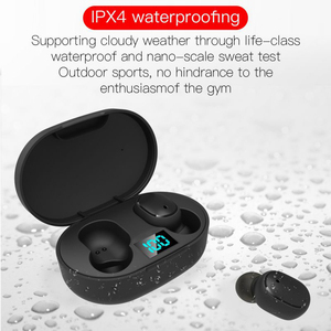 E6S TWS <span class=keywords><strong>Bluetooth</strong></span> Headphones 5.3 Verdadeiro fone de ouvido sem fio cancelamento de ruído LED Handsfree Headset Earbuds Auriculares - Product Image 6