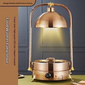 Lámpara de Calefacción Eléctrica de Lujo, con Aislamiento de Tres Capas de Acero, Vertical, para Conservación del Calor, para Comedor, <span class=keywords><strong>Hotel</strong></span>, Uso Comercial - Product Image 3