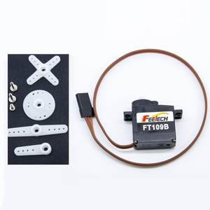 FT109B Mini Micro <span class=keywords><strong>Servo</strong></span> 1.8Kg Core <span class=keywords><strong>Motor</strong></span> <span class=keywords><strong>Servo</strong></span> Unisex Radio Systems Type Rc Servos pour Robot Exosquelette & AI Robot Kit - Product Image 1