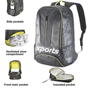 Fabrication sac de sport étanche pour gym 2 sac de transport de raquettes de grande capacité sac de tennis sac à dos avec compartiment à chaussures - Product Image 6