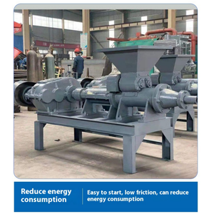Machine extrudeuse de charbon de bois en barres, directe usine, pour la fabrication de briquettes de poudre de carbone pour combustible de chauffage et barbecue - Product Image 3