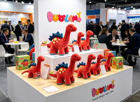 Peluche OEM de haute qualité en tissu doux pour enfants, idéale comme cadeau promotionnel d'entreprise