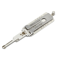 Lishi 2-en-1 HYN11 V.2 Outil de crochetage et de décodage automatique Lishi 2-en-1 Outil de crochetage et de déverrouillage Outil de serrurier pour clés de véhicule