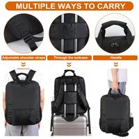 Sac à dos de voyage pour poussette avec logo personnalisé OEM, accessoire de voyage pour bébé en gros, sac de transport léger pour poussette pour les voyages en avion