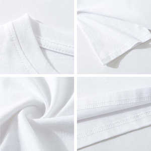 <b>High</b> Quality Cotton Poly Blend Custom Front Logo OEM Heat-Transfer Printed O-<b>Neck</b> Short Sleeve Loose Fit Breathable Quick <b>Men's</b> - Product Image 5