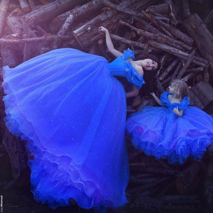 Halloween dress elegant dress Cinderella KIDS Brazil girl costumes for party - Product Image 4