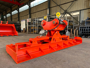 Rsbm Tùy Chỉnh Land San Lấp Mặt Bằng Nghiêng Chùm Máy Xúc Phân Loại Chùm Cho 20ton - Product Image 2