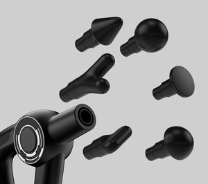 Hochwertiger kabelloser elektrischer Percussion-<span class=keywords><strong>Massage</strong></span> gerät mit bürstenlosem Motor 3200mAh Batterie 10 <span class=keywords><strong>Massage</strong></span> köpfe Schnell verschluss - Product Image 2