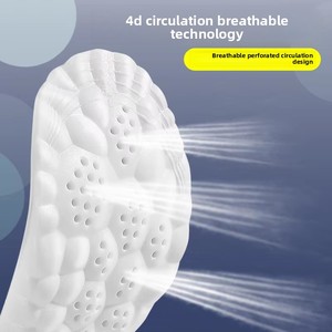 Semelles pour hommes et femmes, semelles en mousse à mémoire de forme 4D, semelles de massage confortables et respirantes, s'adaptent à tous les types de chaussures - Product Image 2