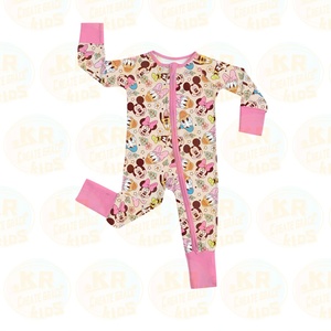 KERUI bebé recién <span class=keywords><strong>nacido</strong></span> niña infantil Onesie moda mamelucos ropa niño niños pijamas ropa de dormir para bebé niño - Product Image 5