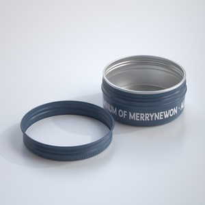 กระป๋องอะลูมิเนียมสีสันสดใสสำหรับใส่เครื่องสำอาง พร้อมฝาปิด - Product Image 3