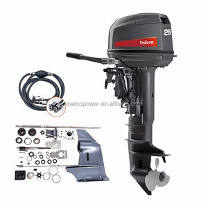 Nouveau Moteur Hors-Bord 15 CV à Essence Compatible Yamaha 2 Temps Démarrage Électrique Télécommandé pour Bateau Pneumatique, <span class=keywords><strong>Voilier</strong></span>, Bateau à Pontons - Vente Flash - Product Image 4