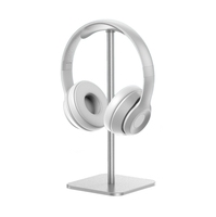 Support pour casque d'écoute en aluminium de qualité supérieure avec base antidérapante pour un affichage sécurisé
