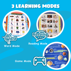 เครื่องอ่าน2<span class=keywords><strong>ภาษา</strong></span>ฝรั่งเศสสำหรับเด็ก Eletree พร้อมปากกาของเล่นอิเล็กทรอนิกส์ - Product Image 5
