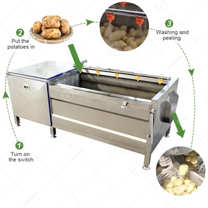 Máquina Peladora de Yuca y Cebolla, <span class=keywords><strong>Precio</strong></span> Industrial, Peladora de Ñame, Cebolla, Zanahoria, Jengibre y Patata - Product Image 4