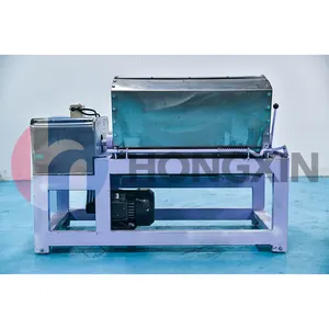 200 300 480 500 1000 5000 Kg Double Helix Ribbon Mixer Industrial Powder Mixer Horizontal Mixing Machine